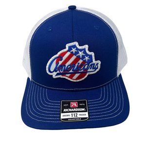 Americans Richardson Trucker Golf Cap Mens OS Adjustable Blue White Active NEW